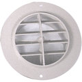 D&W D&W 3840WH Rotaire Heat Outlet Vent - 4", White 3840WH